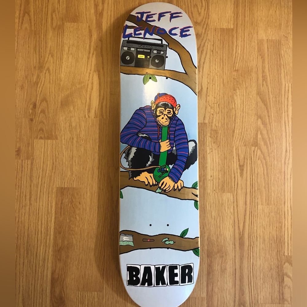 Rare Baker Skateboards Jeff Lenoce Deck